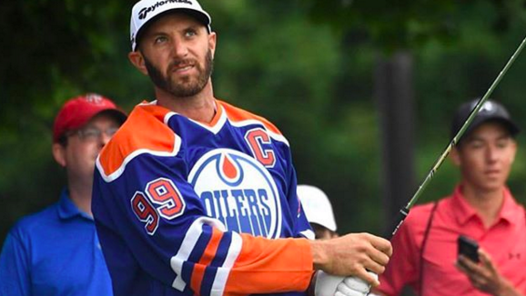 DJ wears Gretzky ice hockey jersey at Canadian Open